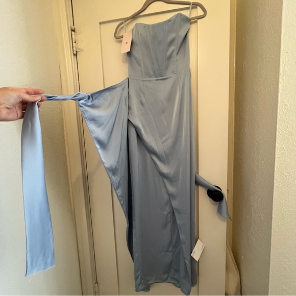 NWT! V. Chapman "June" Full Length Dress in Kentucky Blue - Size 4 Rare color! - Picture 7 of 16